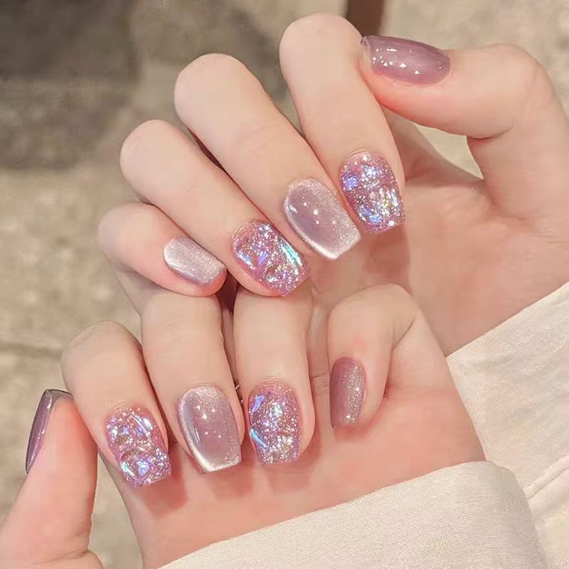 Glue & Go press-on nails style 004