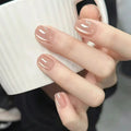 Glue & Go press-on nails style 008